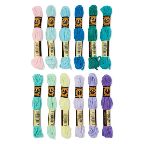 DMC Tapestry Wool - Mineral Collection, 8 m, Set of 12 {1}