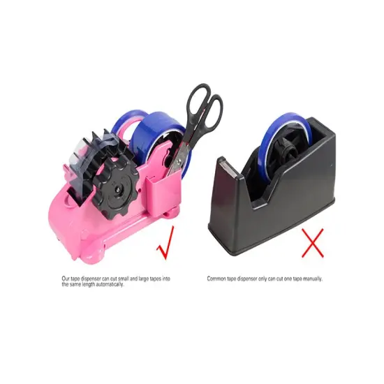 Craft Express Multi-Function Pink Tape Dispenser {6}