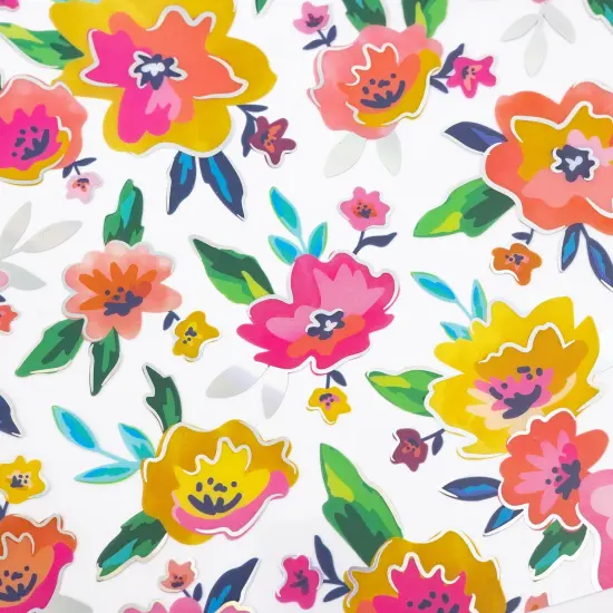 Paige Evans Blooming Wild Specialty Paper 12"X12"-Acetate W/Holographic Foil Accents {3}