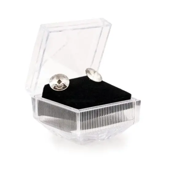 JewelrySupply Crystal Style Lucite Earring Box {1}
