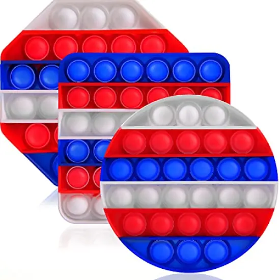 eZthings Heavy Duty Stress Relief Sensory Toy - Push Bubble Fidget Toys for Kids and Adults Usa {1}