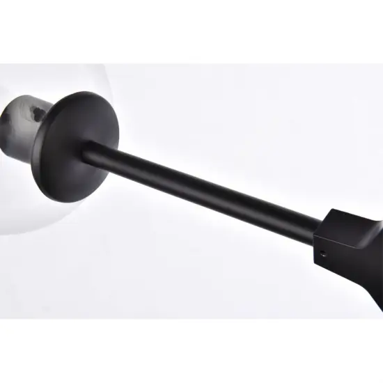 Cavoli 2 lights black wall sconce {6}