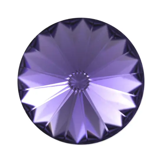 Preciosa Crystal Maxima 14mm Tanzanite Rivoli (Package of 1) {1}