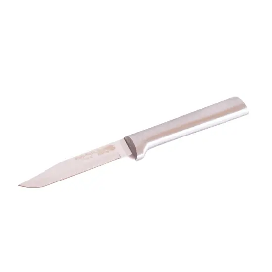 Rada Cutlery Serrated Paring Knife, Stainless Steel Spear Tip Parer Knives for Saw-Cutting Action, Solid Aluminum Handle {3}