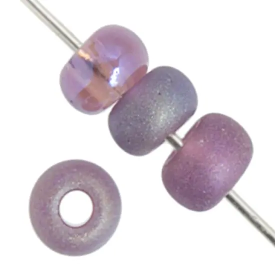 John Bead 2/0 Mixed Czech Glass Seed Beads, 500g Purple Mix {2}