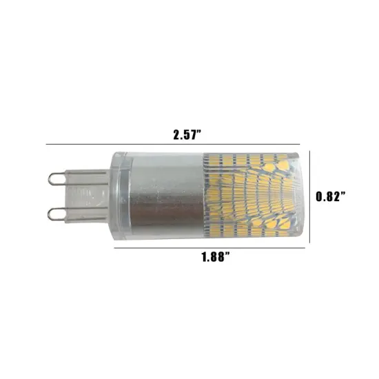 BulbAmerica 5W G9 Base 580Lm 120V 4000K Non-Flicker LED Cool White {2}