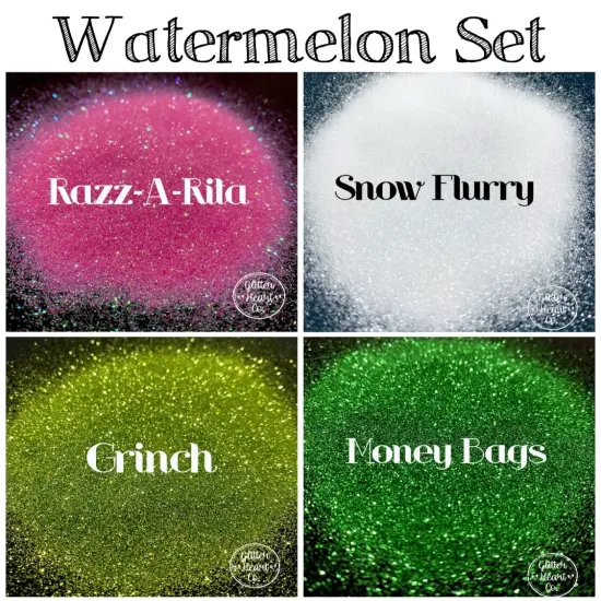 Glitter Watermelon Set by Glitter Heart Co.&trade; {3}