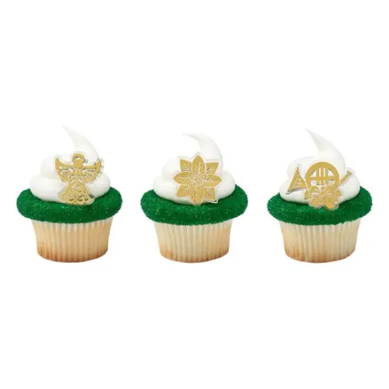 Angelic Assortment Cupcake Rings, 12ct {1}