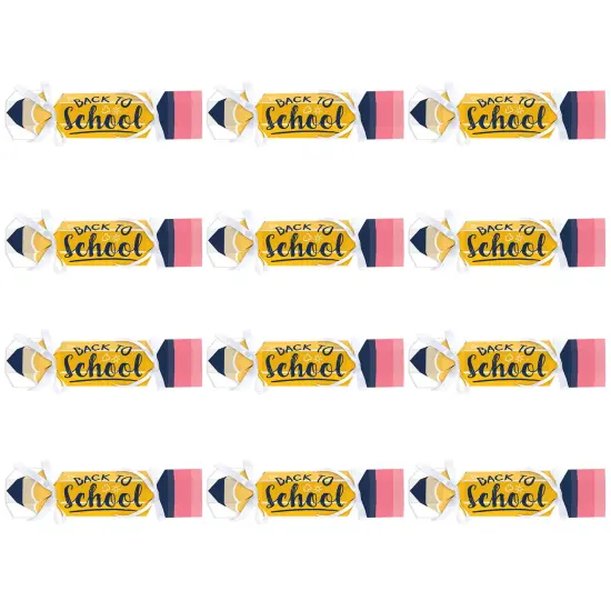 Big Dot of Happiness Back to School - No Snap First Day of School Classroom Party Table Favors - DIY Cracker Boxes - Set of 12 {6}
