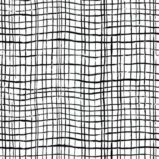 Peel and Stick Decorative Paper Roll, 17-1/2" x 10 ft, Black Freestyle Grid {3}