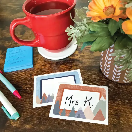 Moving Mountains Name Tags/Labels Multi-Pack, 36 Per Pack, 6 Packs {2}