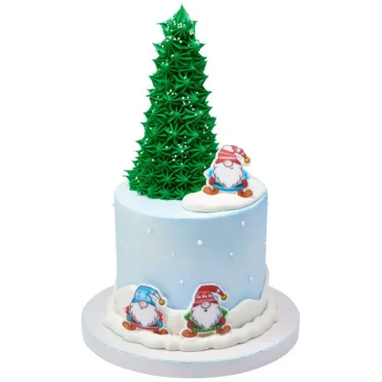 Holiday Gnomes Cupcake Rings, 12ct {3}