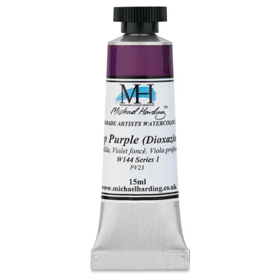 Michael Harding Artists Watercolor - Deep Purple (Dioxazine), 15 ml {1}