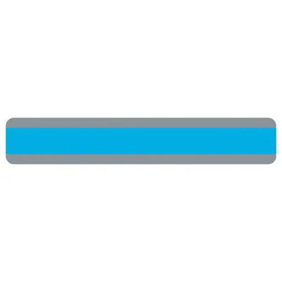 Double Wide Sentence Strip Reading Guide, 1-1/4" x 7-1/4", Blue, Pack of 24 {2}