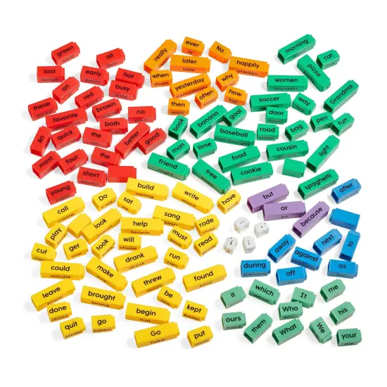 Reading Rods Sentence Construction Set {4}