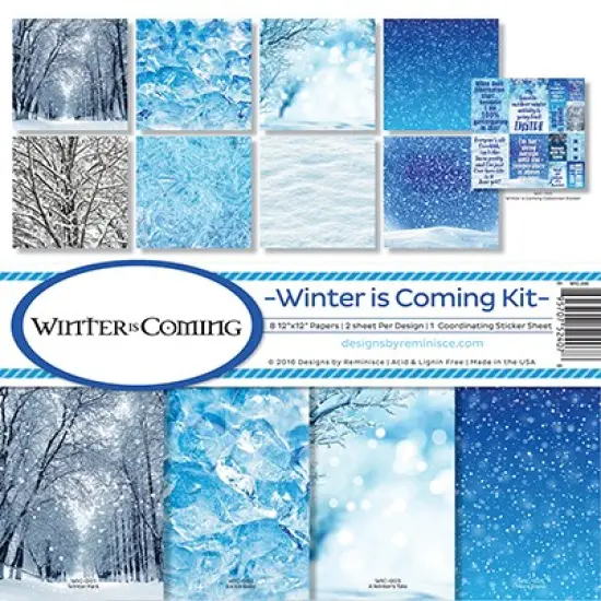Reminisce Winter Is Coming Collection Kit {1}