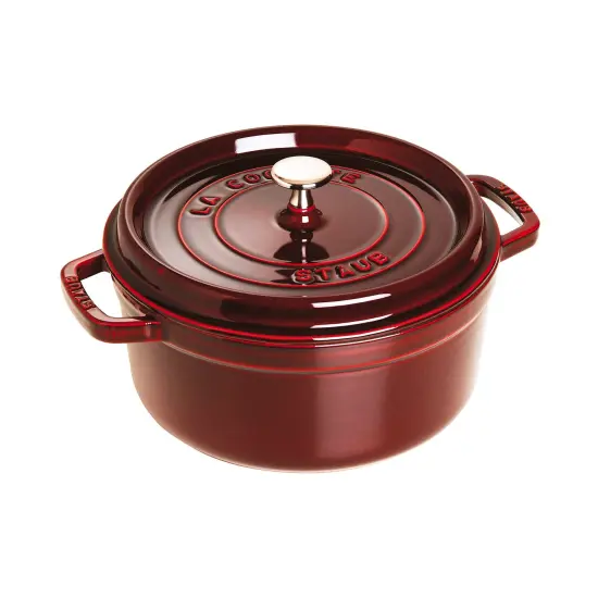 STAUB Cast Iron 13.25-qt Round Cocotte {6}