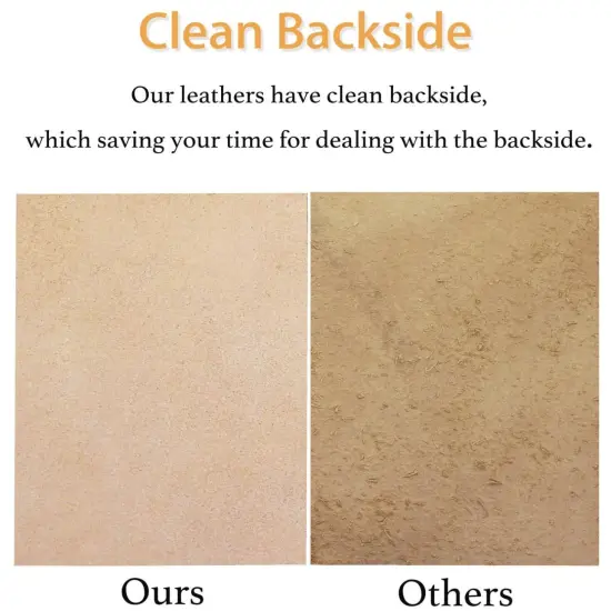 Veg Tan Tooling Leather 11/12 oz (4.4-4.8mm) 2 Piece Special Price Import AA Grade Tooling Cowhide Leather Hide - Vegetable Tanned Leather for Tooling, Carving, Molding, Holster, Projects {5}