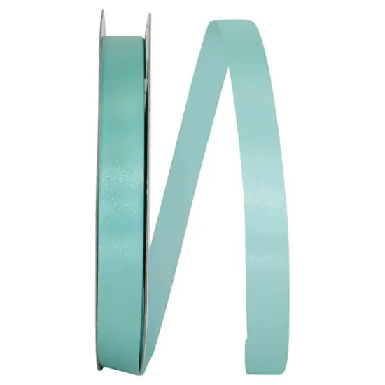 Florist Ribbons --- ⅝ inch x 100 yards --- Satin / Acetate Cooler Ribbon -- Aqua Color {1}