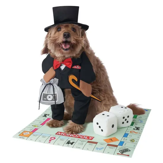 Mr. Monopoly Dog Costume {1}