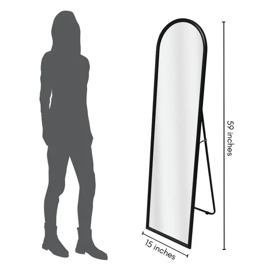 Americanflat Round Mirror - Hanging Mirror for Wall - Circle Mirror for Bathroom, Bedroom, Entryway, Living Room - Large Mirror for Wall Decor {5}