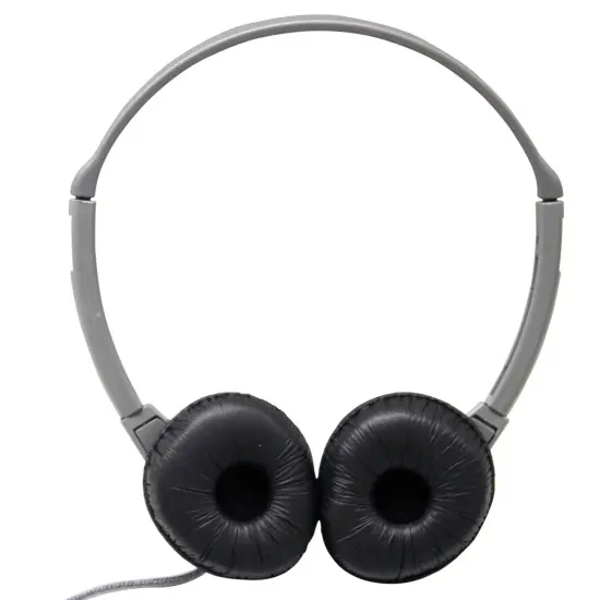 SchoolMate&trade; Personal Stereo Headphone with Leatherette Cushions, Pack of 2 {2}