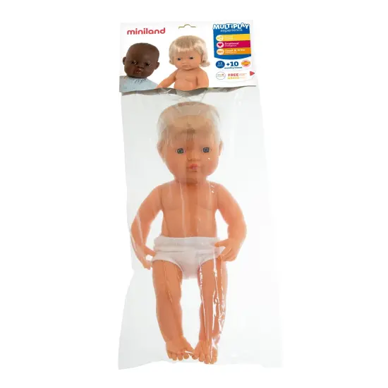 Baby Doll Caucasian Girl With Hearing Aid 15'', Polybagged {2}