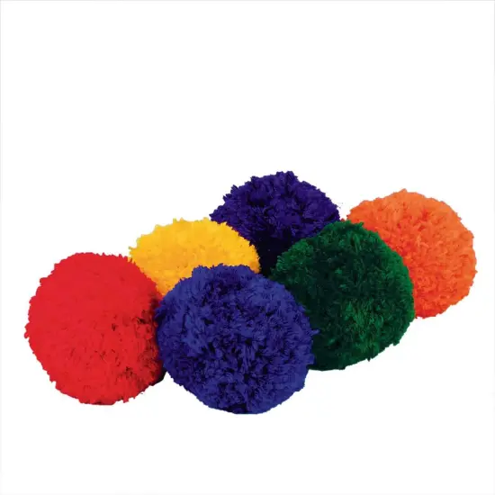 Spectrum&trade; Fleece Balls, 4" (Set of 6) {1}