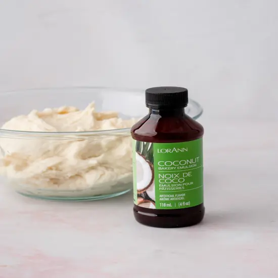 LorAnn Oils Bakery Emulsion Baker's Choice Variety Pack - Almond, Cinnamon Spice, Hazelnut, Butter Vanilla, Lemon and Coconut - 4 ounce bottles {6}