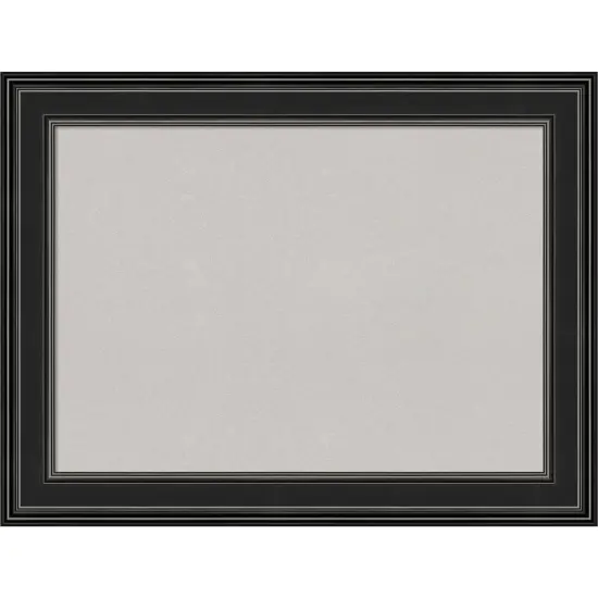 Ridge Framed Corkboard, Grey Cork Ridge White {7}