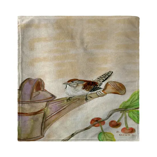Betsy Drake Carolina Wren Kitchen Towel {1}