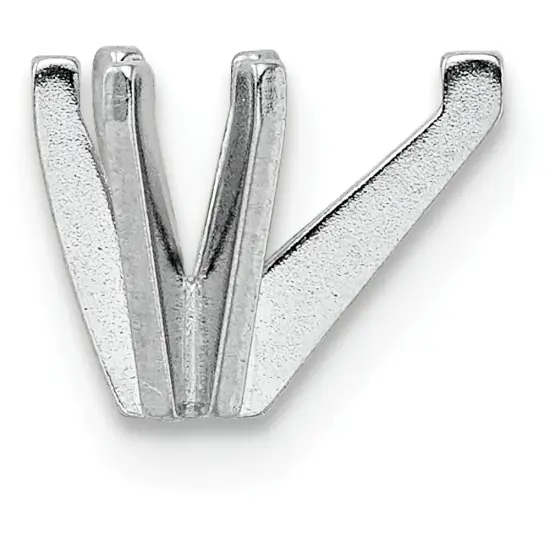 14K White Gold 6 Prong Pear Straight Setting 6.75x4mm {1}