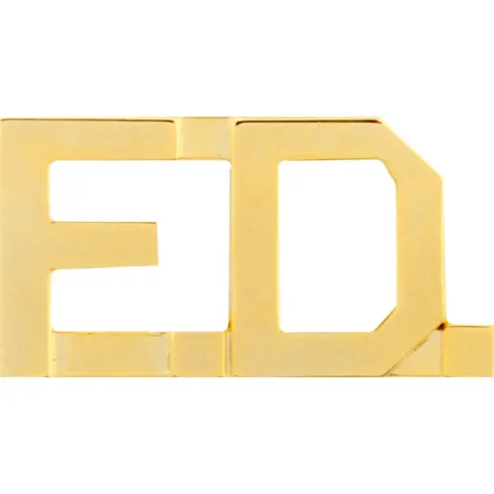 EagleEmblems P02405 Pin-Fire Dept,Script (Gld) (1'') {1}