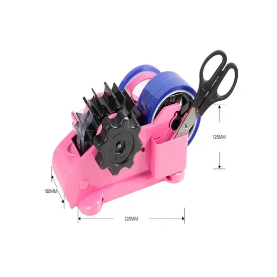 Craft Express Multi-Function Pink Tape Dispenser {2}