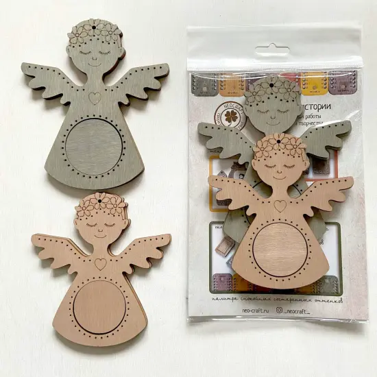 Angels DI-54/0102 Cross-Stitch Frame {2}