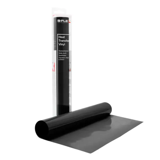 Matte Heat Transfer Vinyl, 700 Series by B-Flex, 40" Black {1}