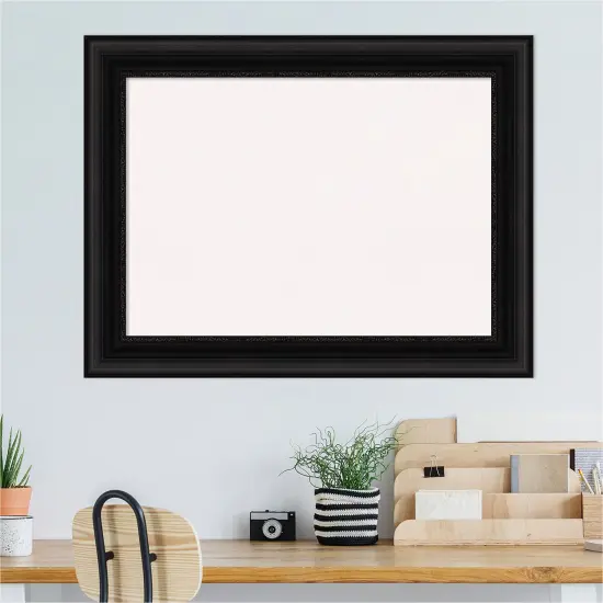 Parlor Framed Corkboard, White Cork Black {4}