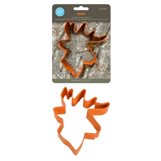 Deer Cookie Cutter 4" Carded {3}