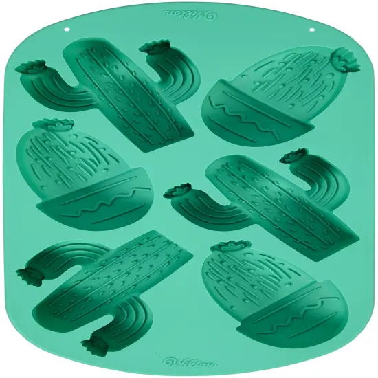 Wilton Silicone Mold-Cactus Party, 6 Cavity {3}