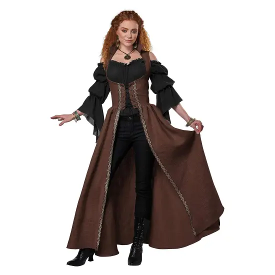Medieval Overdress Adult Womens Costume {1}