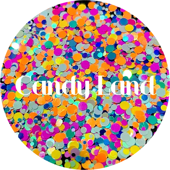 Polyester Glitter - Candy Land by Glitter Heart Co.&trade; {1}