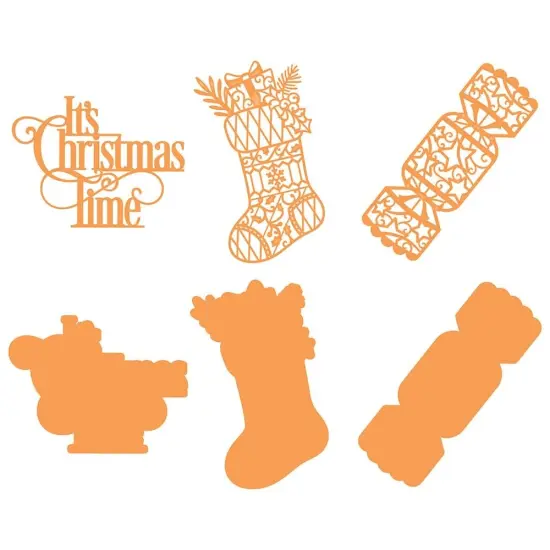 Tonic Studios Die Set-It's Christmas Time Cracker & Stocking {3}