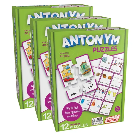Antonym Puzzles, 12 Per Set, 3 Sets {1}