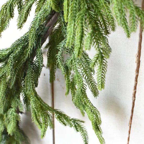 60" RealTouch Norfolk Pine Garland {3}
