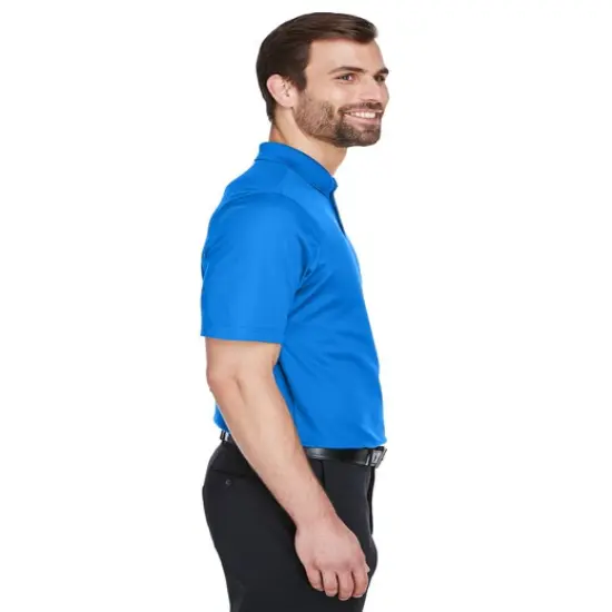 Devon & Jones&reg; CrownLux Performance Men's Plaited Polo Crown Raspberry {5}