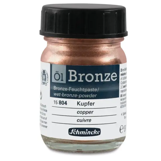 Schmincke Oil Bronze - Copper, 50 ml bottle {2}