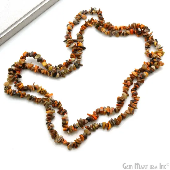 Bumble Bee Chip Beads, 34 Inch, Natural Chip Strands, Drilled Strung Nugget Beads, 3-7mm, Polished, GemMartUSA (CHBB-70001) {1}