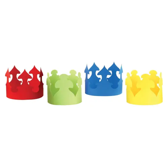 Bright Tag Crowns, 24 Per Pack, 3 Packs {2}