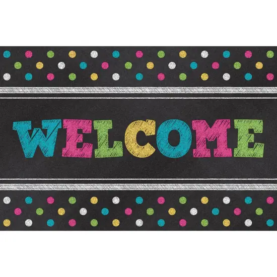 Chalkboard Brights Welcome Postcards, 30 Per Pack, 6 Packs {4}