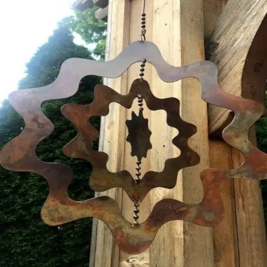 Happy Sun Garden Ornament {3}